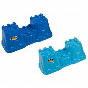 Формочка для песка - Крепостные ворота, голубая (Spielstabil, 7429)